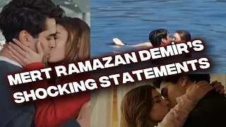 Mert Ramazan Demir talked about the day he first kissed Afra Saraçoğlu!