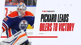 Knoblauch's 'bold move' pays off as Pickard helps lead Oilers to bounce-back win