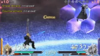 Cloud vs Lv. 255 Sephiroth - Dissidia: Duodecim 012