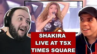 Shakira Live at TSX, Times Square - TEACHER PAUL REACTS