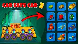 Кар Итс Кар 3 Открыли ВСЕ Злые Тачки из Car Eats Car 2 и Увеличили Прогресс Игры в Хищных Машинах