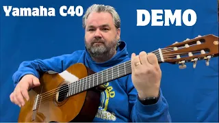 Classical Guitar Yamaha C40 DEMO