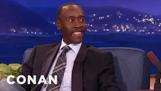 Don Cheadle: My "Iron Man" Suit Is Racist | CONAN on TBS