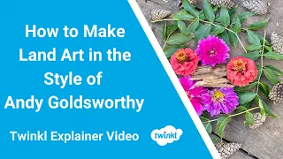 How to Make Land Art in the Style of Andy Goldsworthy