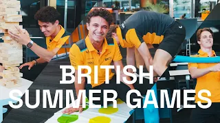 Lando Norris and Oscar Piastri play British Summer Games