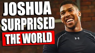 Anthony Joshua SURPRISED THE WHOLE WORLD WITH AN APPEAL TO Jermaine Franklin BEFORE THE FIGHT