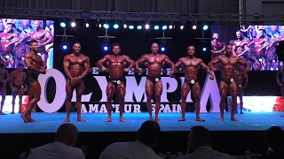 Classic Physique D +183cm Prejudging @ Mr  Olympia Amateur Spain 2019