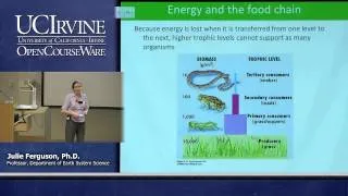 Earth System Science 1: Intro to ESS. Lecture 19. The Biosphere, Part I.