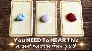 What You NEED To Hear RIGHT NOW 🍀🎧 Urgent Message from Spirit 🔱 Pick a Card Tarot Reading