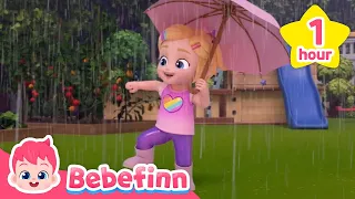 ☀️☔️ Weather Song +More Nursery Rhymes | Bebefinn Songs for Kids | How's The Weather Today?