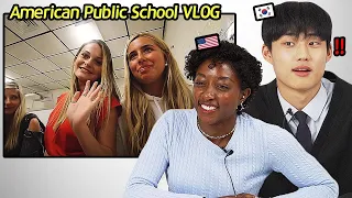 Korean Teenager & American Watches American Public School VLOG