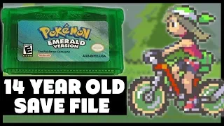 Exploring my 14 YEAR OLD Pokemon Emerald Save File! - PokeTips