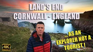 LAND'S END - CORNWALL  |  How to visit as an explorer ... not a tourist !