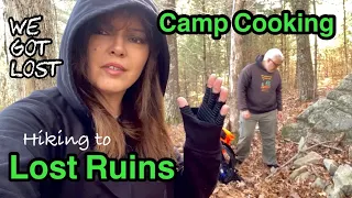 Hiking to Historic Ruins | Day Camping & Cooking | Fall Beauty 🍁