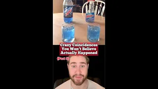 CRAZY COINCIDENCES YOU WON'T BELIEVE ACTUALLY HAPPENED!! #Shorts