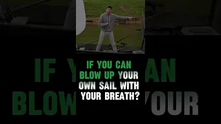 YouTube summary: “Testing If You Can Blow Your Own Sail”