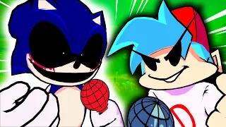 Sonic.EXE V.S Boyfriend in Friday Night Funkin' VR Part.1 - (VRChat: FNF Mods)