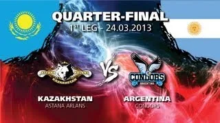 Astana Arlans Kazakhstan - Argentina Condors - Quarter Finals - Leg 2 - WSB Season 3