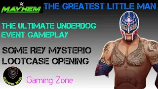 Wwe Mayhem | The Ultimate Underdog Event Gameplay | Some Rey Mysterio LOOTCASE Opening |||