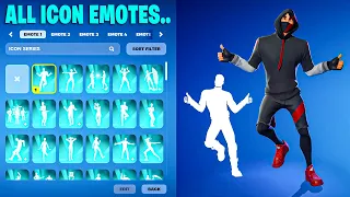 ALL NEW ICON SERIES DANCE & EMOTES IN FORTNITE! #8