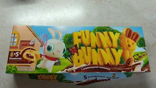 Funny Bunny детские печенья кекс бисквит