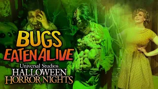 Bugs: Eaten Alive Haunted House Walkthrough - Halloween Horror Nights 31 2022