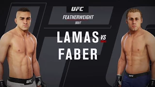 EA SPORTS UFC 3 - Ricardo Lamas vs Urijah Faber - PS4 Gameplay