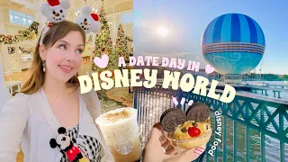 Disney world Vlogs ♥ Delicious Disney food at the boardwalk & spending a evening in Disney springs