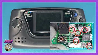 Sega Game Gear with no power no sound and no picture