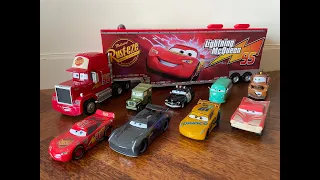 Unboxing Disney PIXAR Cars Playset (Mack Hauler & Lightning McQueen Playset)