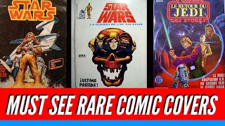 Foreign Star Wars Comic Book Covers You Must SEE!!