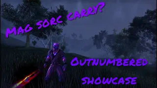 Mag Sorc🧙🏽‍♂️🪄 GO CRAZY PT. 1| CRAZY Outnumbered Fights| ESO PVP PS5 NA