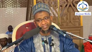 LECTURE MAI TAKEN SIRRIN DAKE CIKIN AZUMI || Dr. Abdallah Usman Gadon Kaya