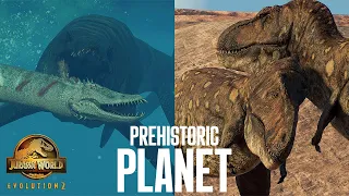 PREHISTORIC PLANET in Jurassic World Evolution 2 [4k]