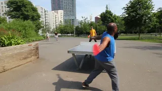 Timber Lodge Street Table Tennis #Newham #London #StreetTT