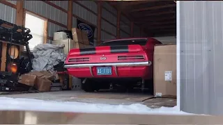 classic american muscle cars loud cold start compilation