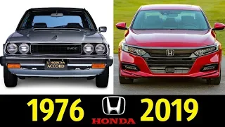 Honda Accord - Эволюция (1976 - 2019) ! История Модели !