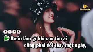 Không Thể Ở Bên Nhau | Karaoke Remix✈️| Beat Chill | Tone Nam | Karaoke Bình Nguyên✅