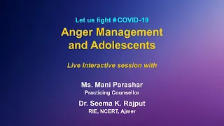 Sahyog: Anger management and adolescents