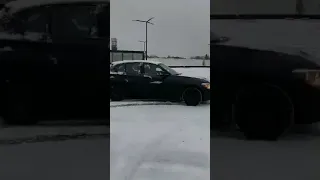 Bmw f20 snow drift