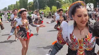 Caporales San Simon Cochabamba Filial Francia Paris Présente En Carnaval Tropical De Paris 2023🇨🇵👍❤️