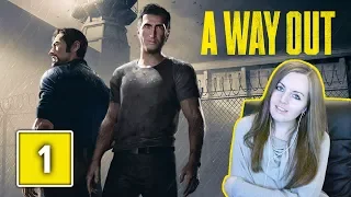 WELCOME TO PRISON! | A Way Out Gameplay Walkthrough Part 1 - With Steejo