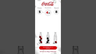 Coca-Cola sort it! level 5 Easy