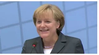 Satire - Angela Merkel - ohne Scham - Hauptrede