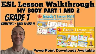 Fun ESL Lesson Plan Walkthrough: Exploring 'My Body' Vocabulary with Engaging Games