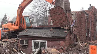 House demolition, Wellington and Bradley, Bethesda