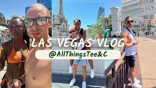 Las Vegas Travel Vlog 2023 - Paris Hotel & Casino - Hotel Tour & Review | AllThingsTee&C