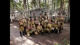 Реконструкция одного из сражений по обороне Москвы "На безымянной высоте" (август 2020)