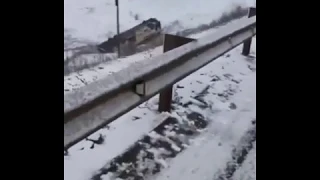 Видео с места аварии в Тамбовской области