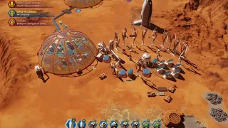 Прохождение Surviving mars  на 930% Россия и Марсианские врата. Часть 2.